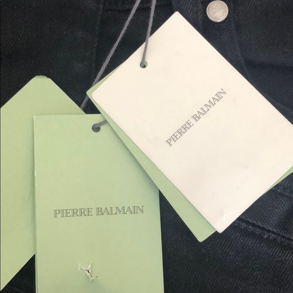 Balmain black denim jeans - Picture 6 of 7